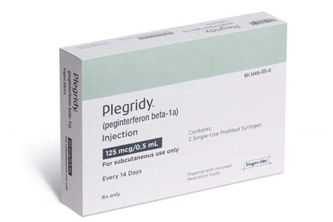 peginterferon beta 1a|PLEGRIDY® (peginterferon beta.